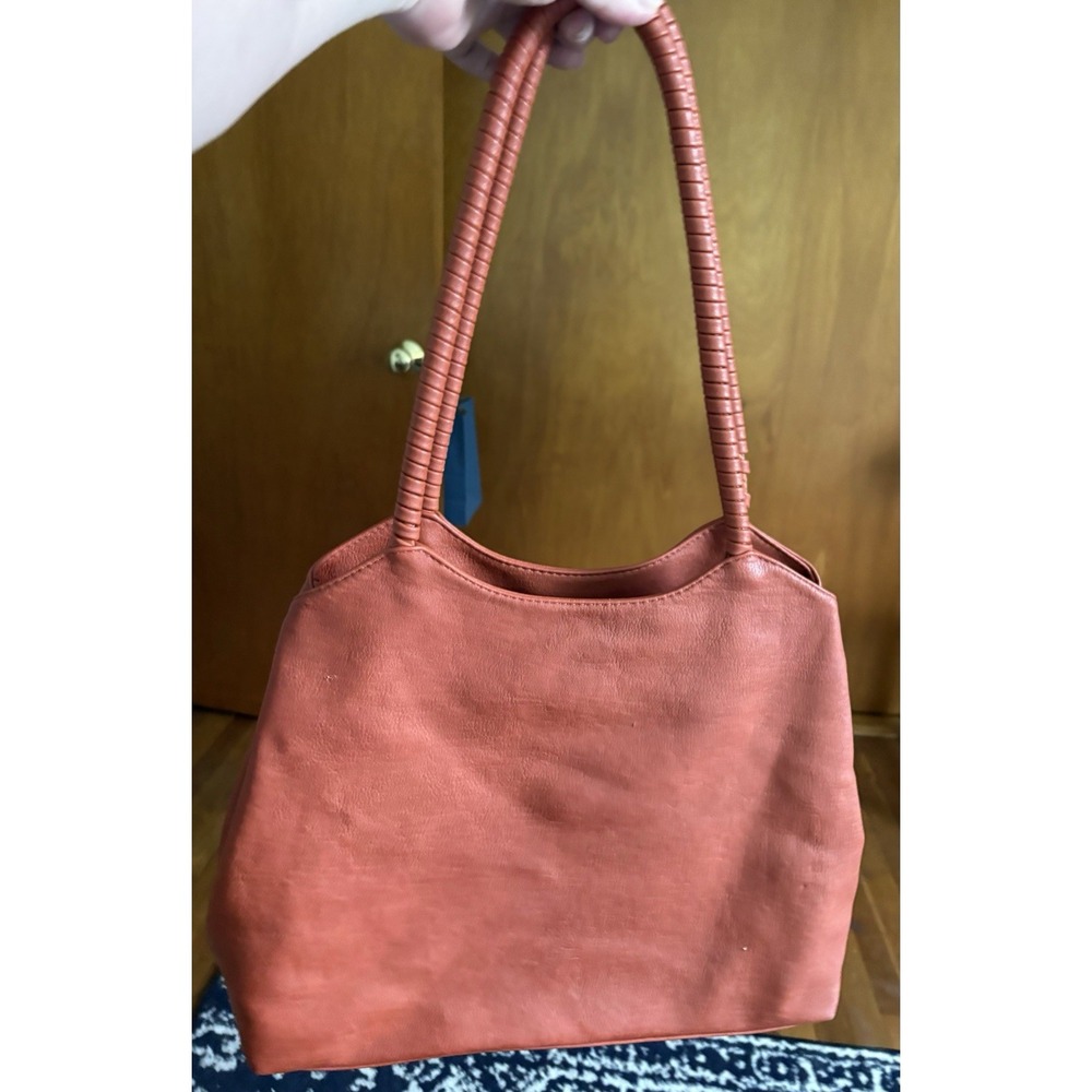 Antik Craft Vegan Leather Purse Numerous Compartments Great Autumn Burnt Orange